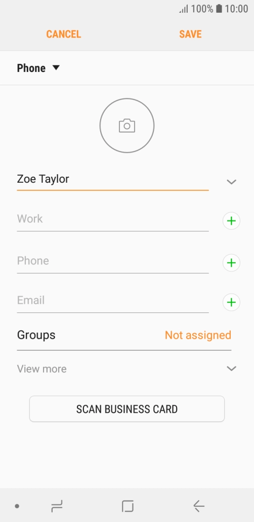 Press Phone and key in the required phone number.