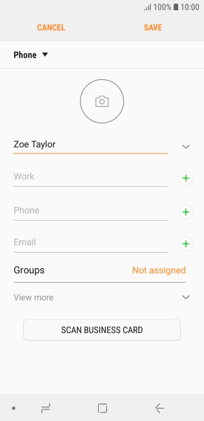 Press Phone and key in the required phone number.