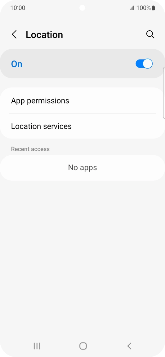 Press App permissions.