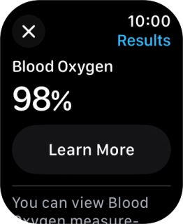 Your result is displayed on the screen.