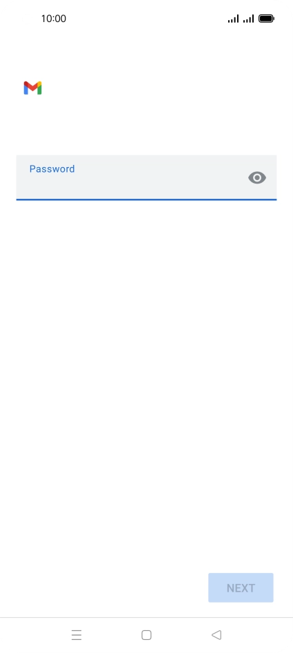 Press the field below 