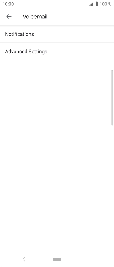 Press Advanced Settings.