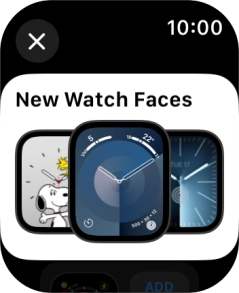 Turn the Digital Crown to see the different watch faces.
