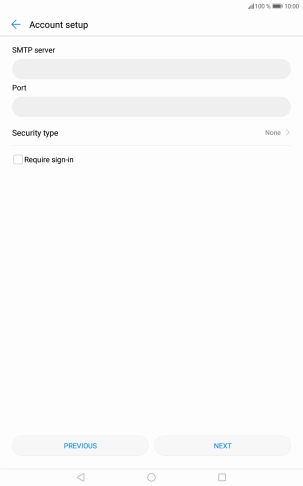 Press the field below 
