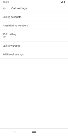 Press Wi-Fi calling.