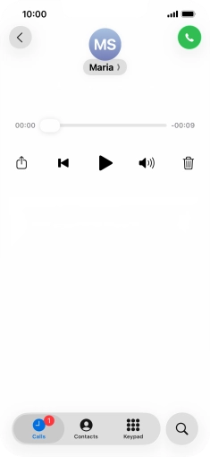 Press the play icon.
