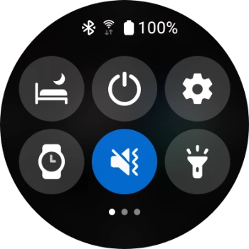 Press the power off icon.