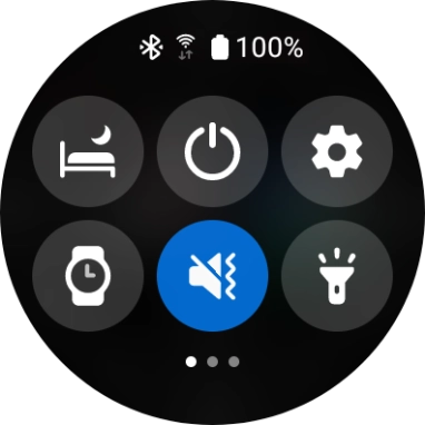 Press the power off icon.