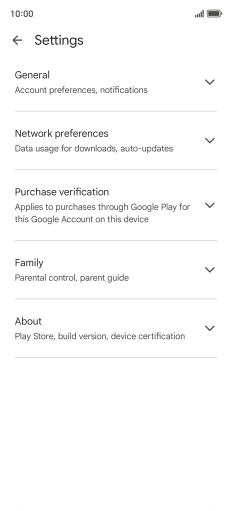 Press Network preferences.