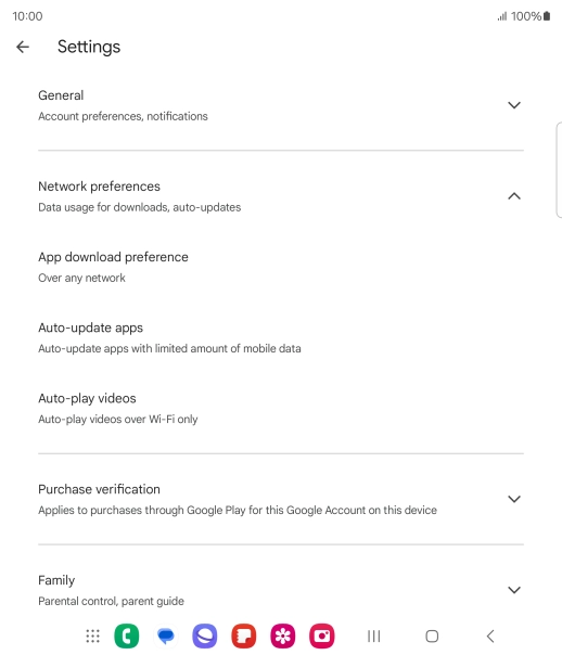 Press Auto-update apps.