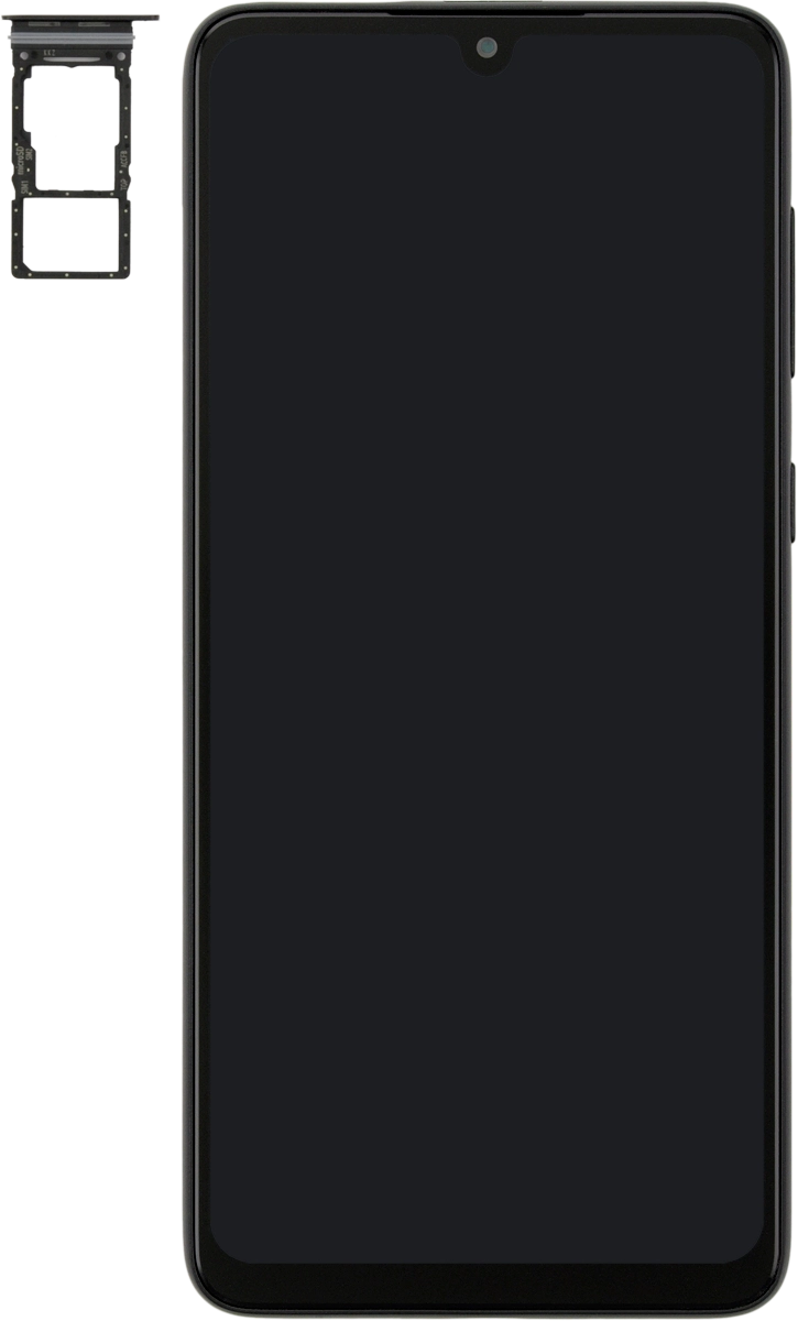 Turn your SIM so the angled corner of the SIM matches the angled corner of the SIM holder and place your SIM in the SIM holder.