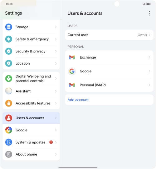 Slide your finger upwards starting from the bottom of the screen to return to the home screen.