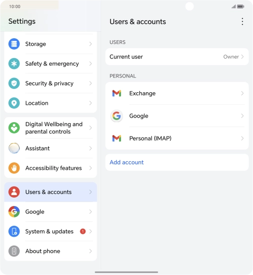Slide your finger upwards starting from the bottom of the screen to return to the home screen.