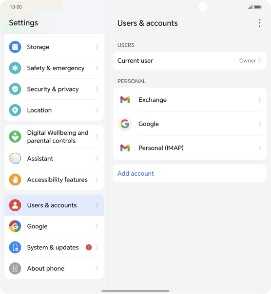 Slide your finger upwards starting from the bottom of the screen to return to the home screen.