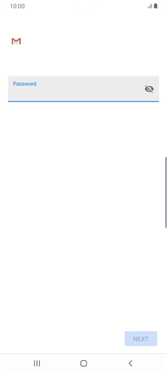 Press the field below 