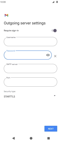 Press the field below 