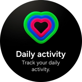 Press the required widget to open it.