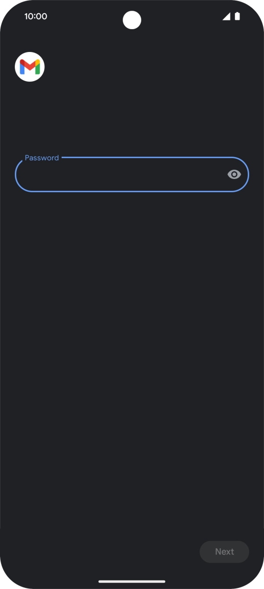 Press the field below 