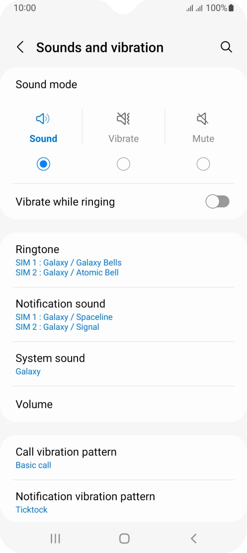 Press Ringtone.