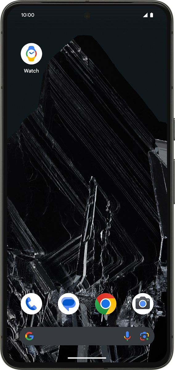 On your phone: Press Watch.