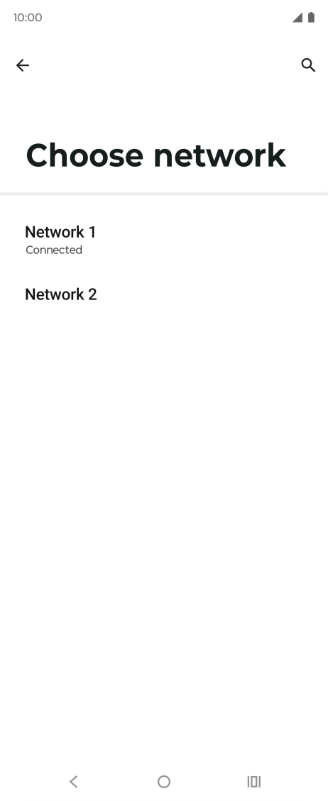 Press the Return key.