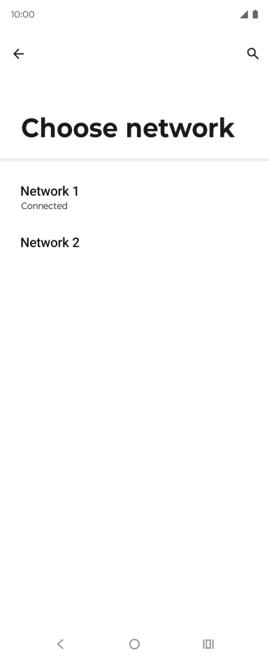 Press the Return key.