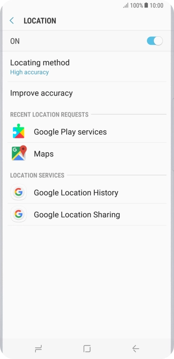 Press Locating method.