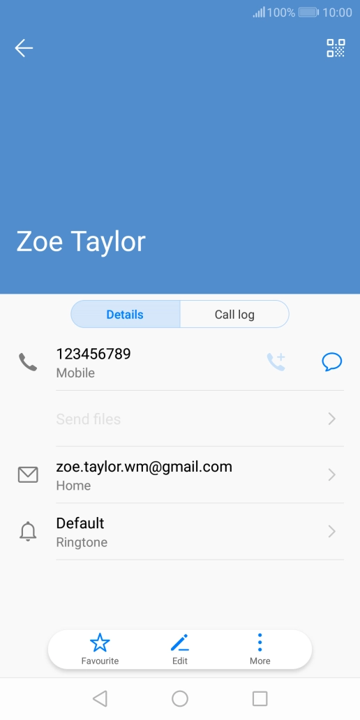 Press the required number.