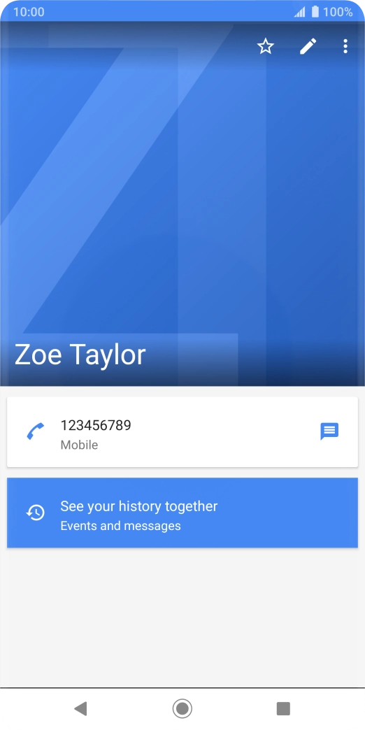 Press the required number.