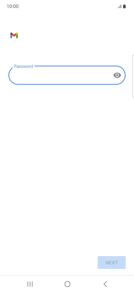 Press the field below 