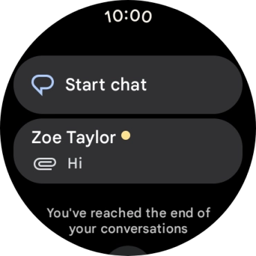 Press the required picture message.