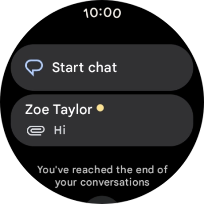 Press the required picture message.