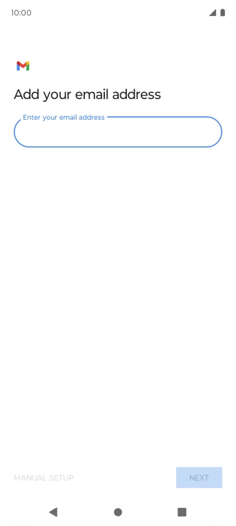 Press the field below 