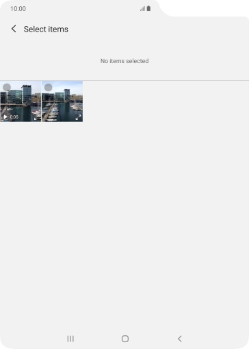 Press the required picture.