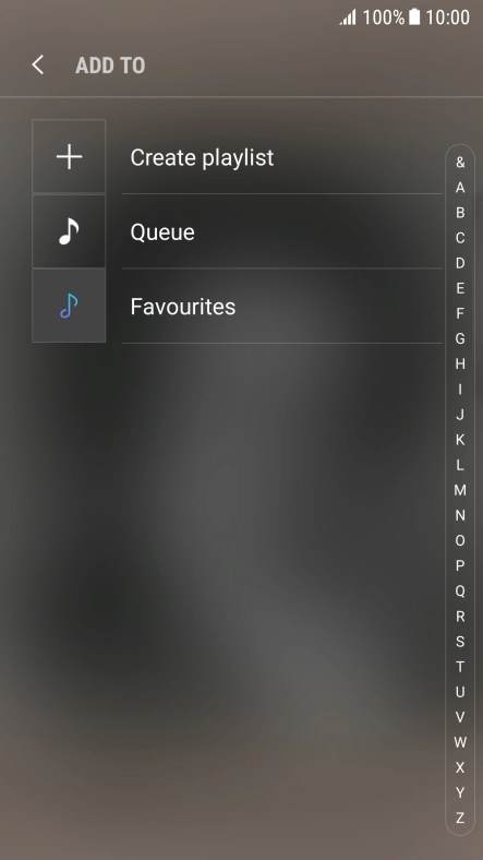 Press Create playlist.