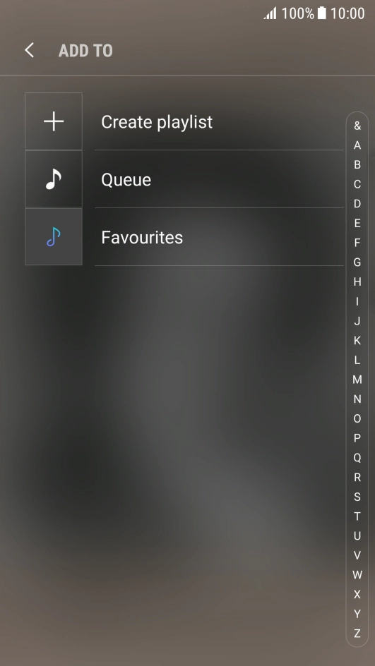 Press Create playlist.