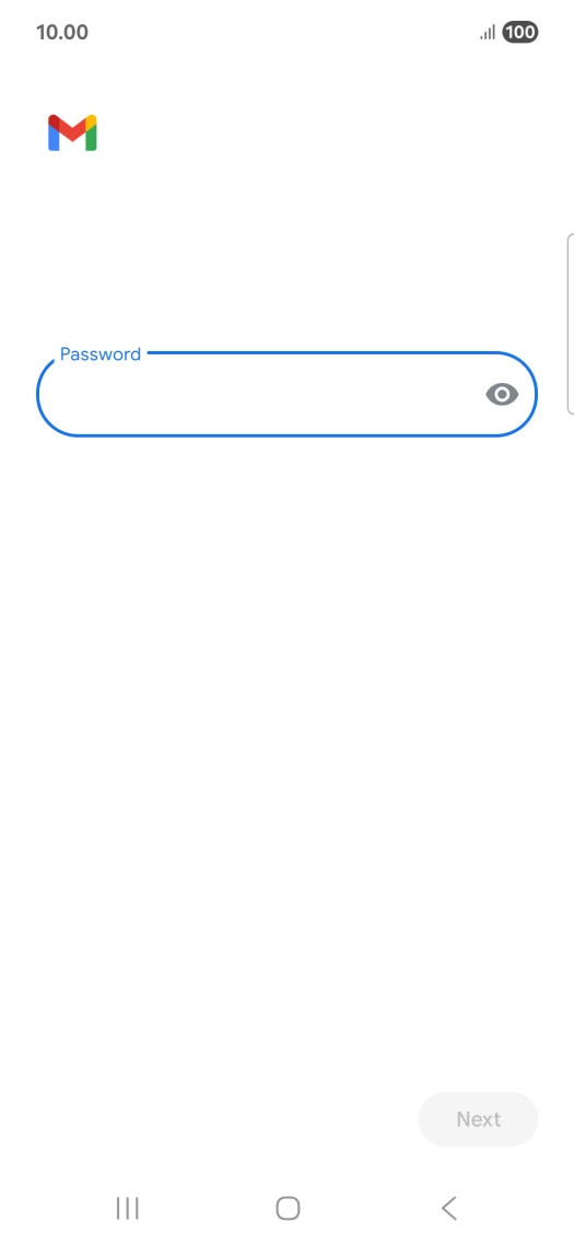 Press the field below 
