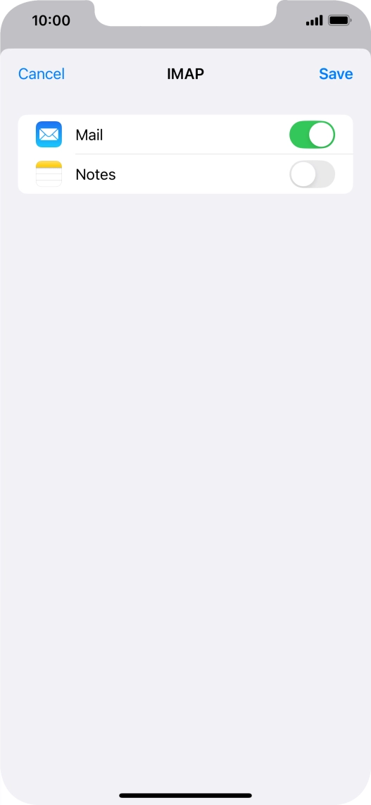 Press Save. Your email account has now been set up. To select more settings for incoming and outgoing server, proceed with the following steps.