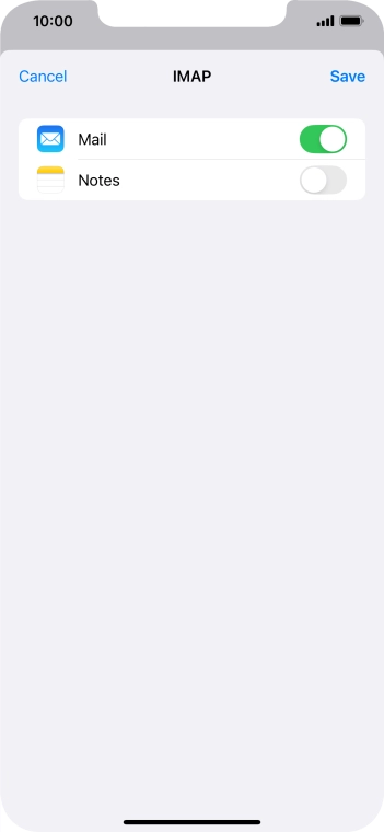 Press Save. Your email account has now been set up. To select more settings for incoming and outgoing server, proceed with the following steps.