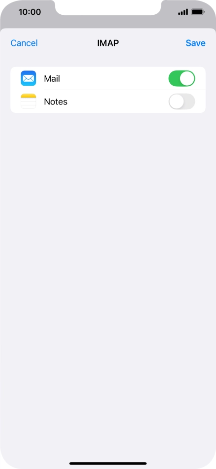 Press Save. Your email account has now been set up. To select more settings for incoming and outgoing server, proceed with the following steps.