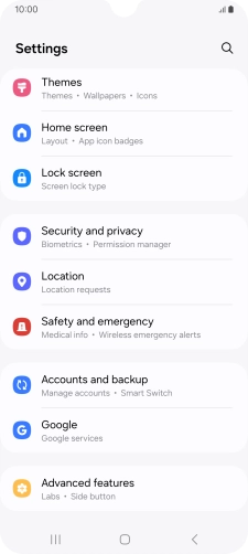Press Accounts and backup.