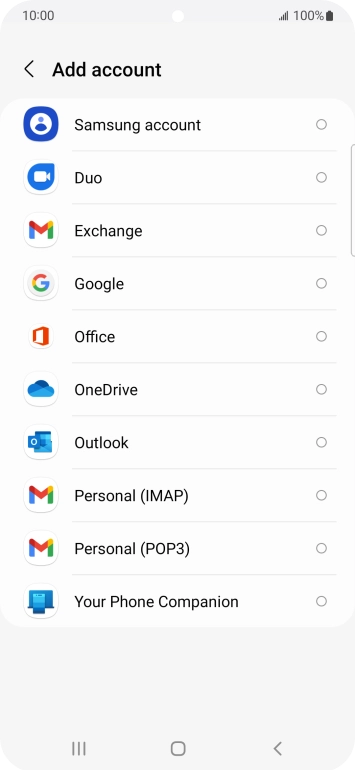 Press Personal (POP3).