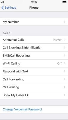 Press Wi-Fi Calling.