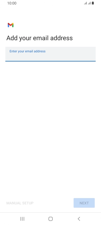 Press the field below 