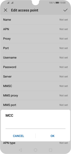 Key in 234 and press OK.