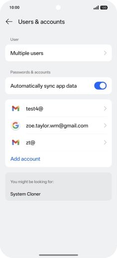 Slide your finger upwards starting from the bottom of the screen to return to the home screen.