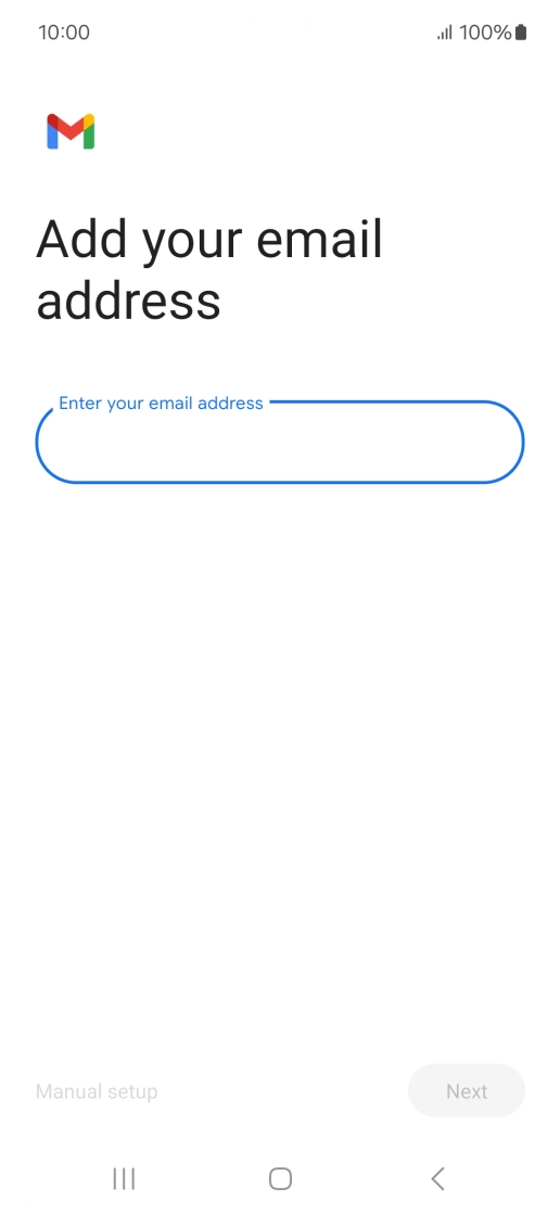 Press the field below 