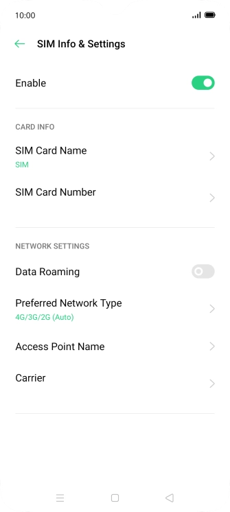 Press Access Point Name.