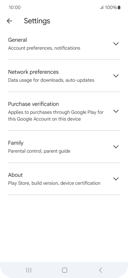 Press Network preferences.