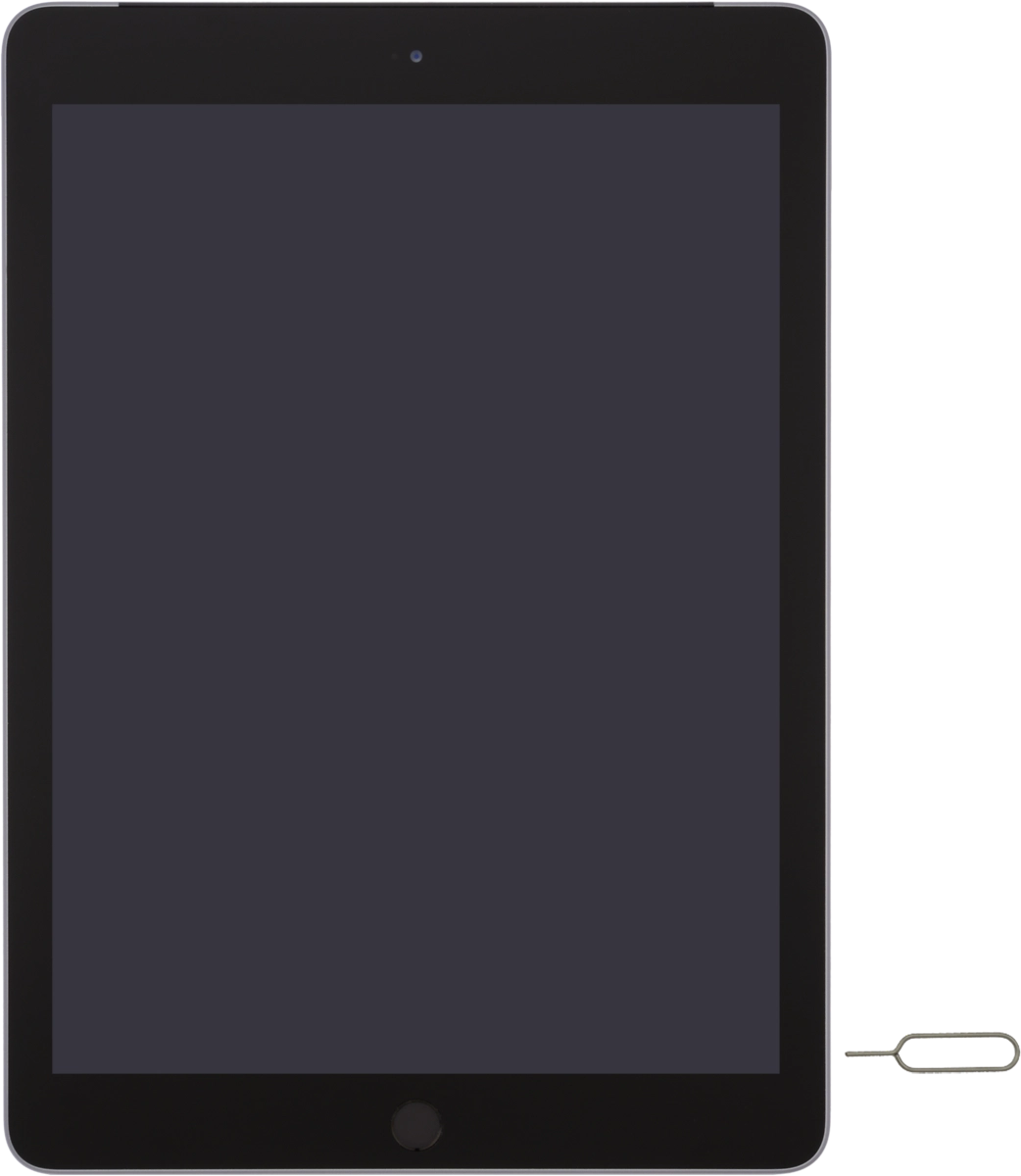 Find the opener for the SIM holder.